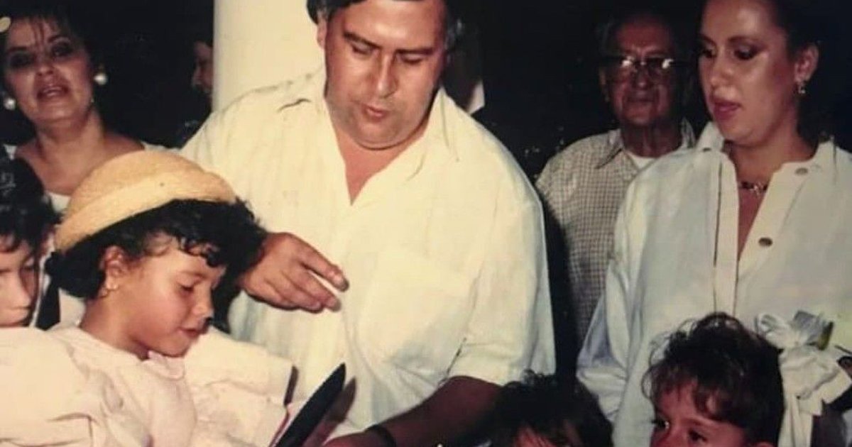 hijos pablo escobar familia cumpleanos infancia foto historica